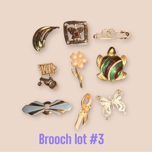 Brooch lot #3 - Vintage and New